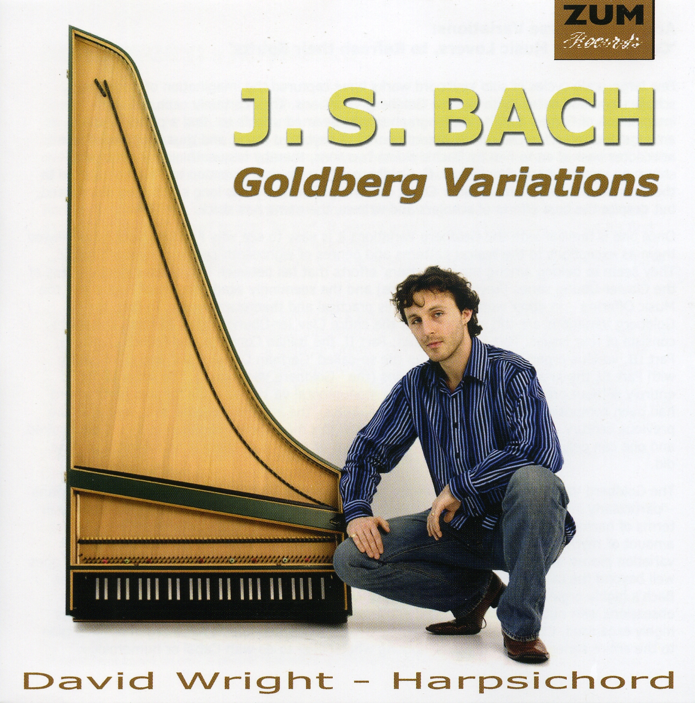 Bach Goldberg Variations Harpsichord Artist Showcase