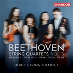 Beethoven: Complete String Quartets, Volume 3CHAN 20320(2) Beethoven: Complete String Quartets, Volume 3