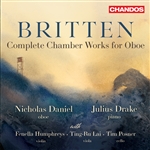 Benjamin Britten: Complete Chamber Works for Oboe
CHAN 20391 Benjamin Britten: Complete Chamber Works for Oboe